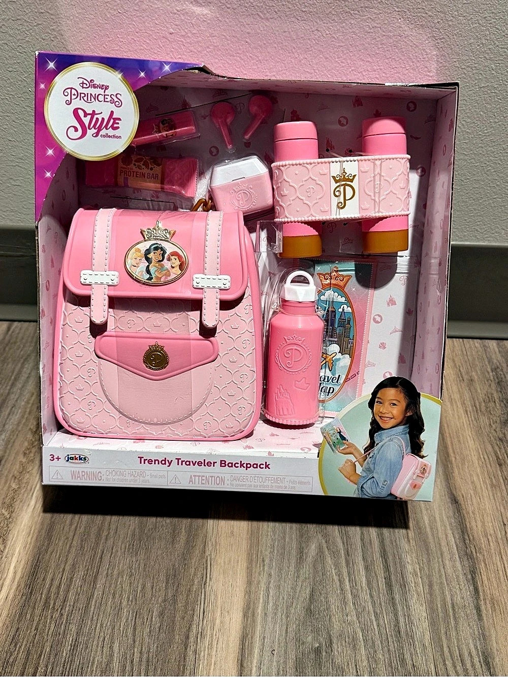 Disney Trendy Traveler Backpack Pink Backpack Set NWT